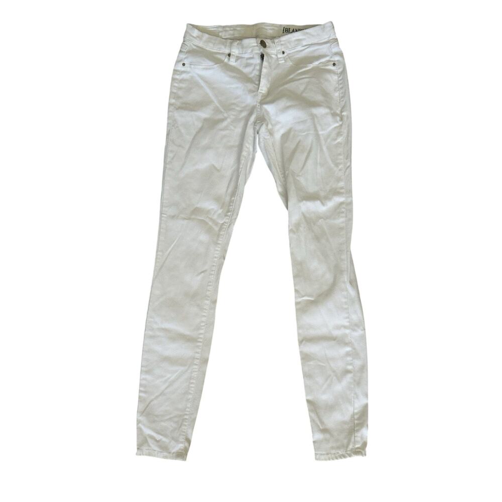 Blank NYC Jeans Women’s Size 27 (27x29) White Stretch Comfort Skinny